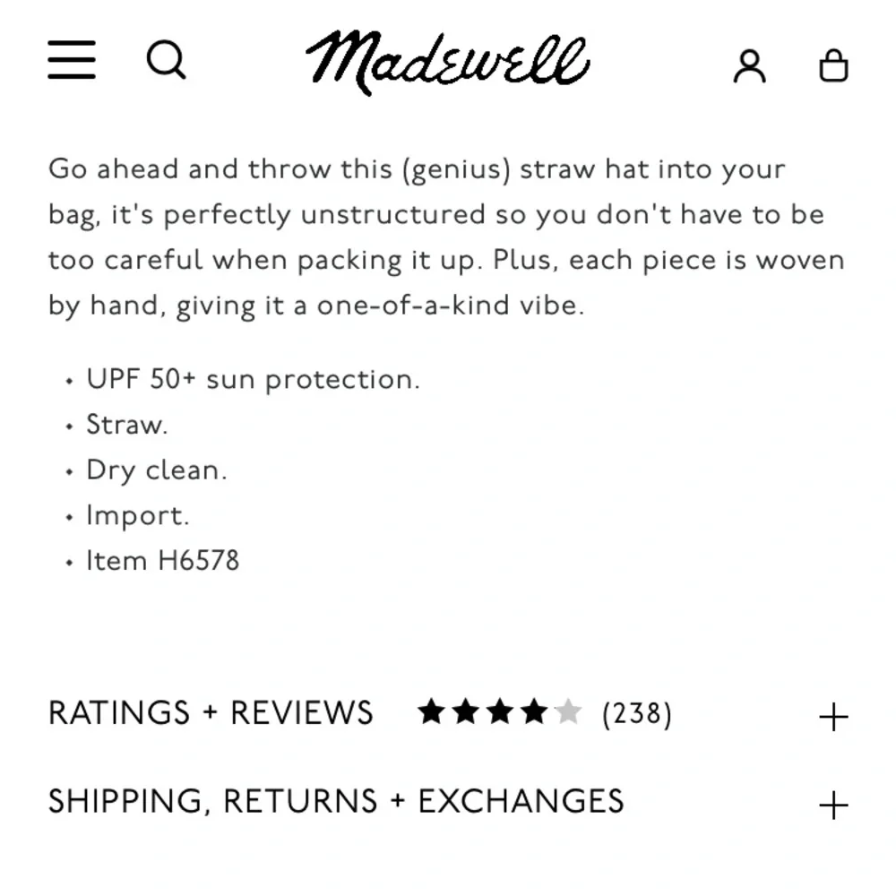 Madewell new meaning